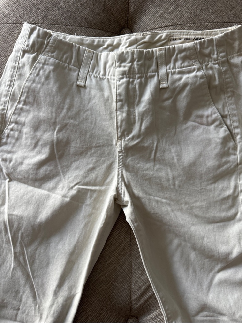 rag & bone Off-White Chino style pants. Like new condition